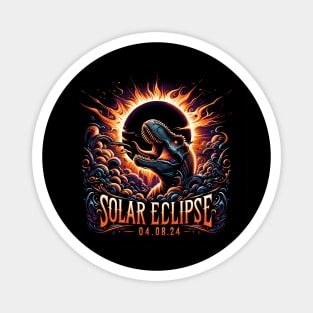 Solar Eclipsed Dino Magnet